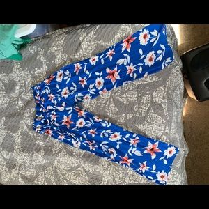 Floral pants